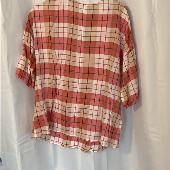 Mango plaid blouse - Picture 3 of 3